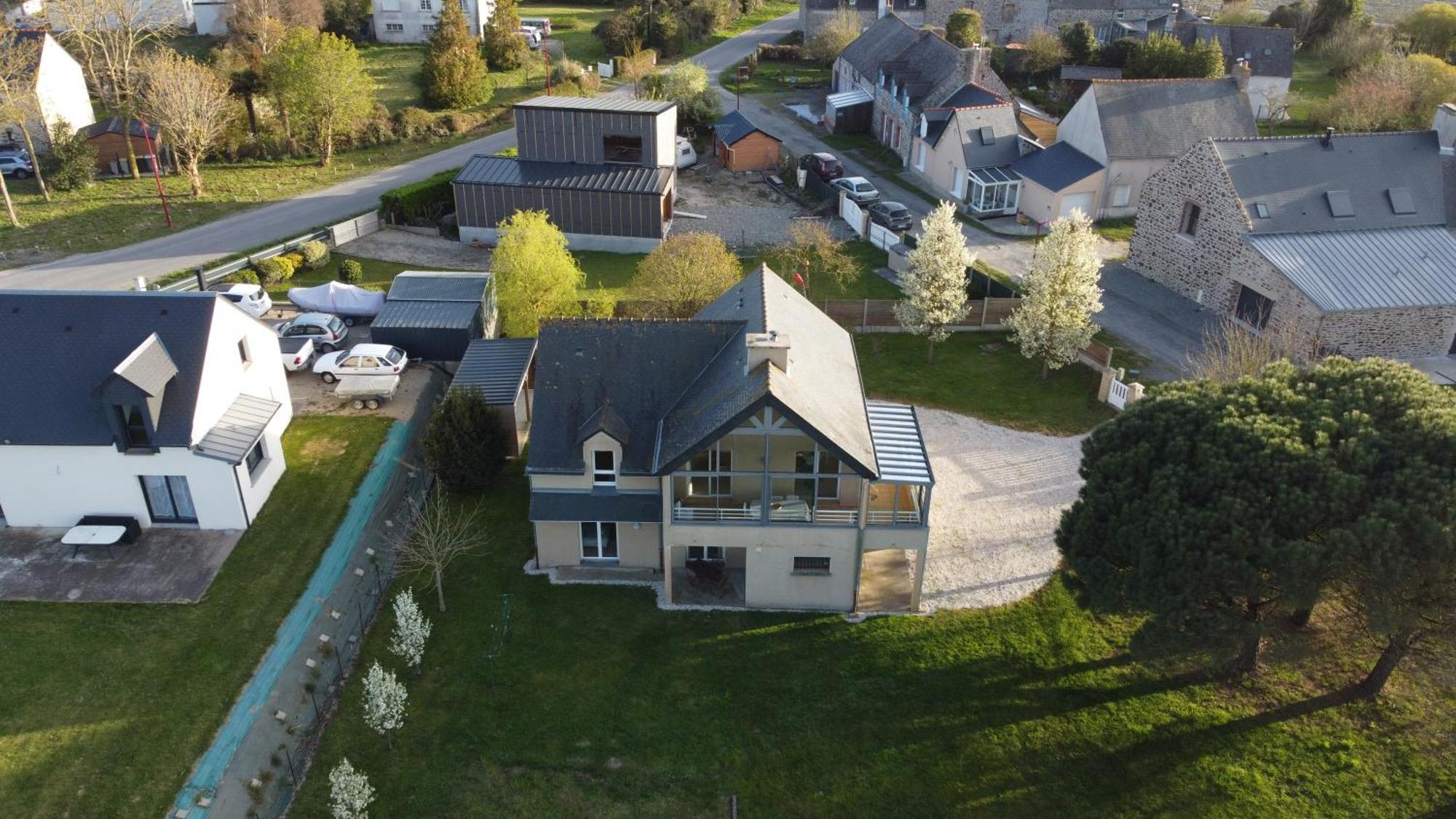 Cap Baie Malo Villa Hirel Bagian luar foto
